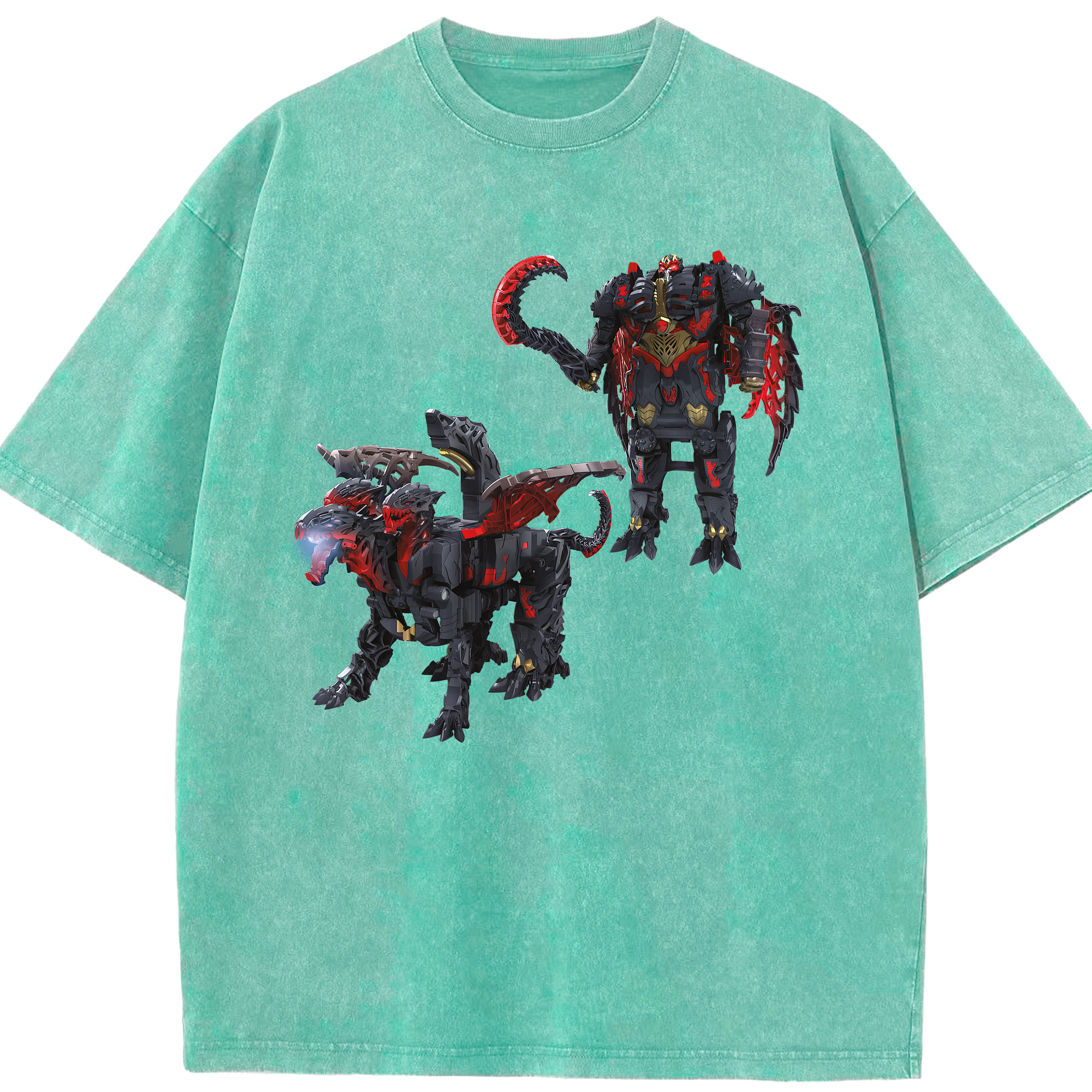 （画像用） Transformers トランスフォーマー 綿100% ヴィンテージ風 半袖Tシャツ（フロントプリント）